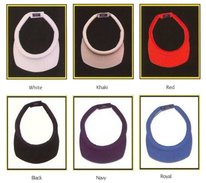 visor colors and styles