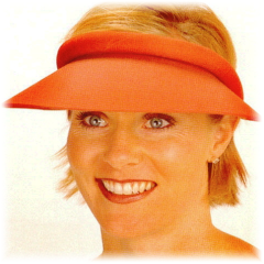 mid size brim visor