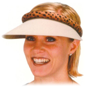 ultra suede square visor