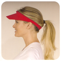 women's visor with velcro closure