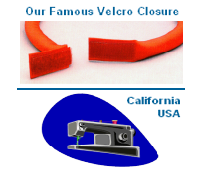 velcro closure for visors